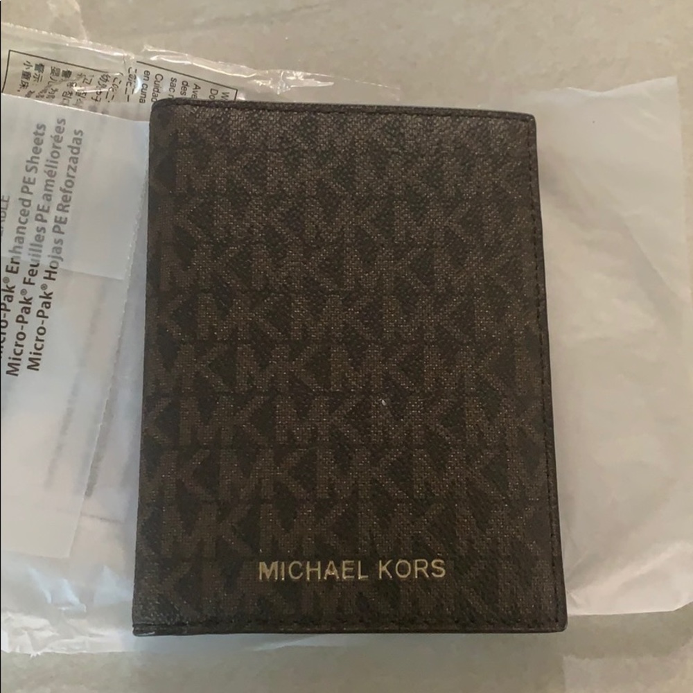 Michael Kors passport wallet